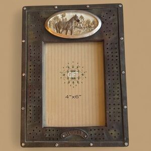 Equestrian Charm Picture Frame